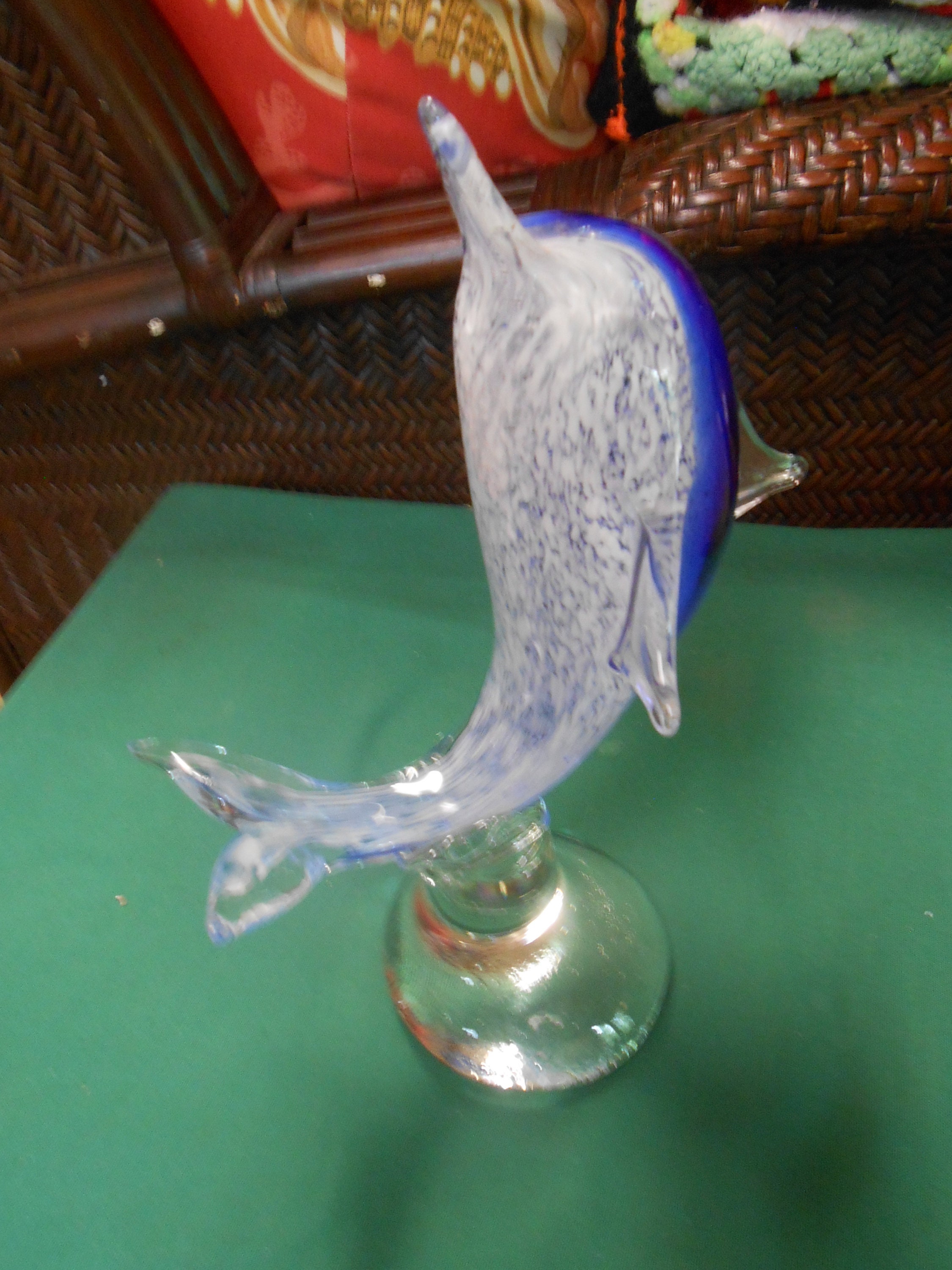 Murano Glassdolphin Figure 1075 Etsy