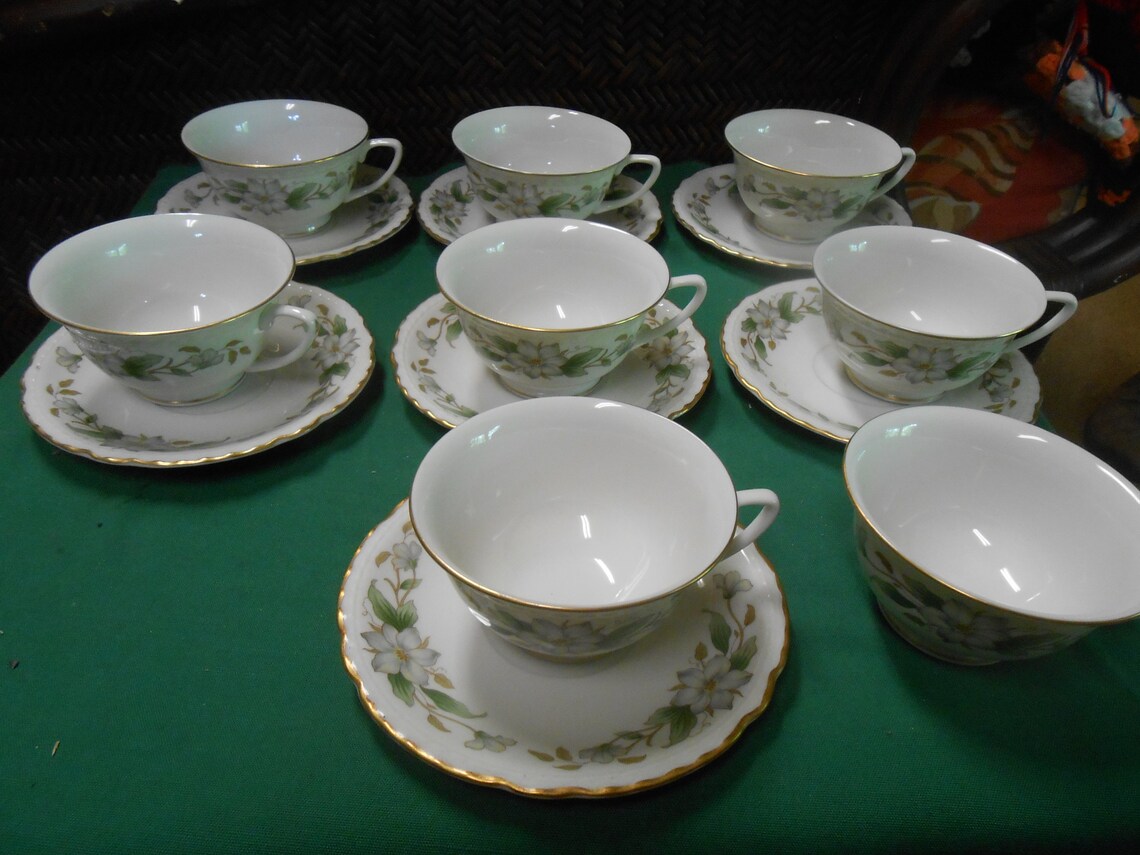 JACKSON China featherweight Pattern 7 Cups & Etsy