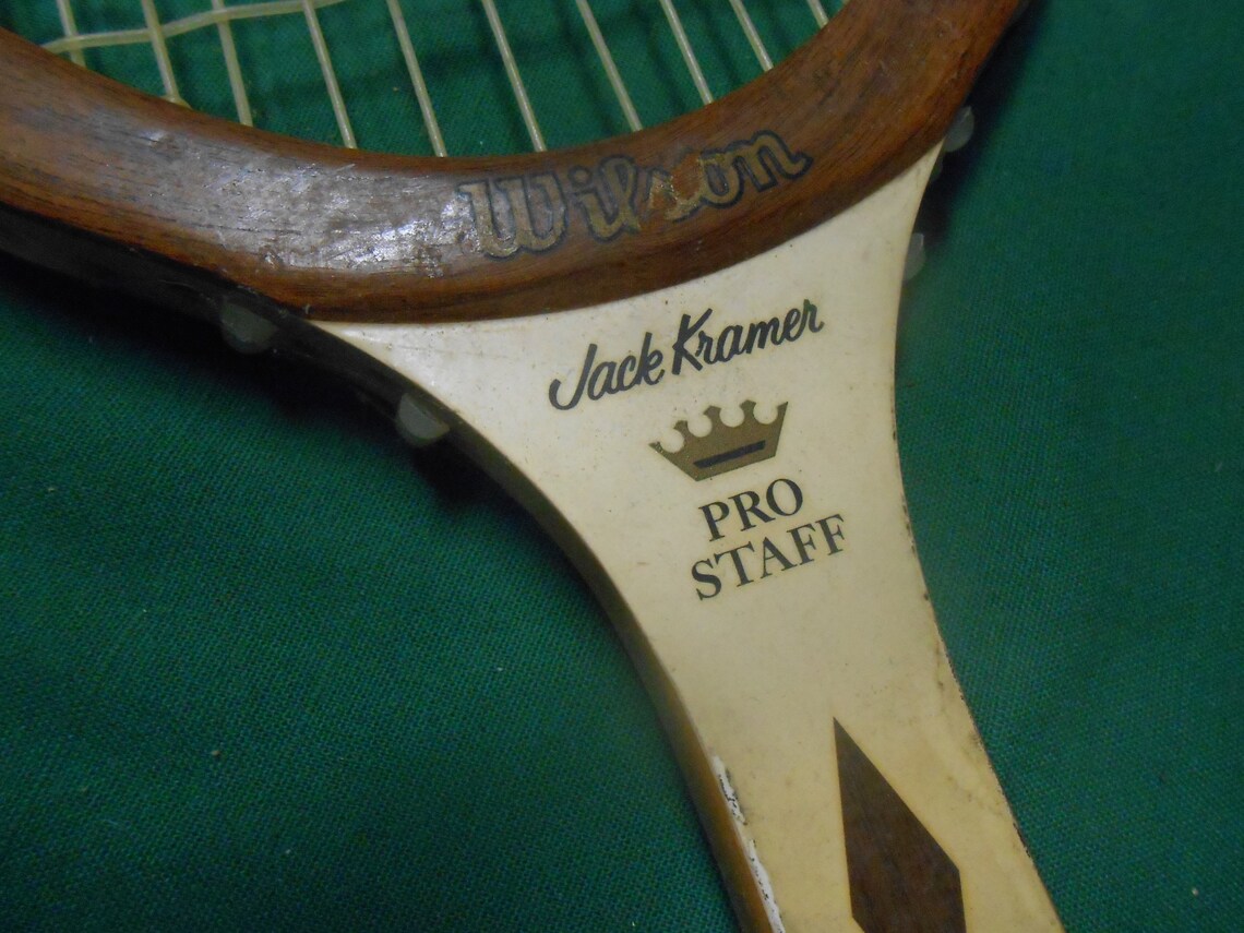 Jack Kramer WILSON Tennis Racket Etsy
