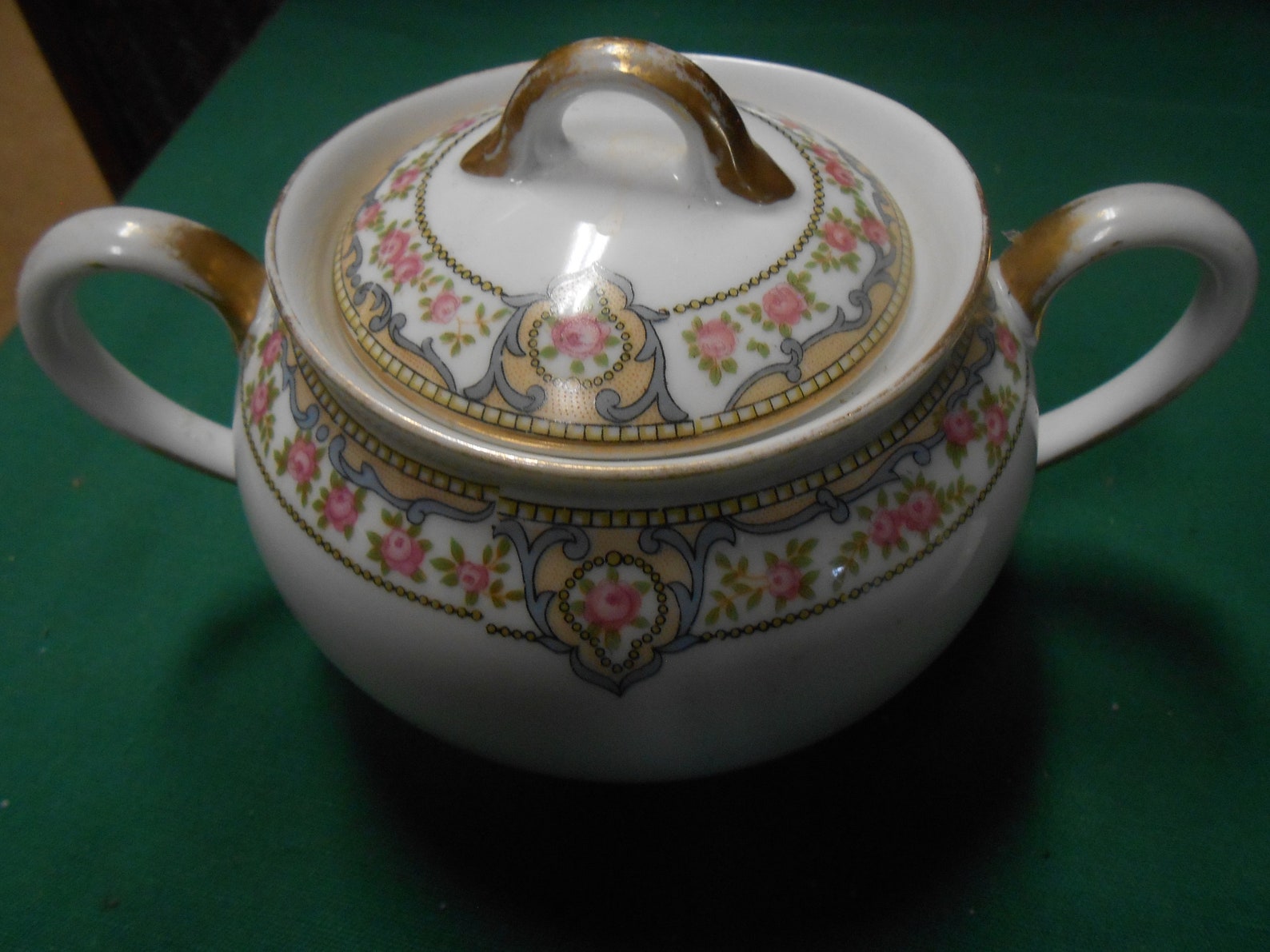 NORITAKE portland Nippon Sugar & Creamer - Etsy Israel