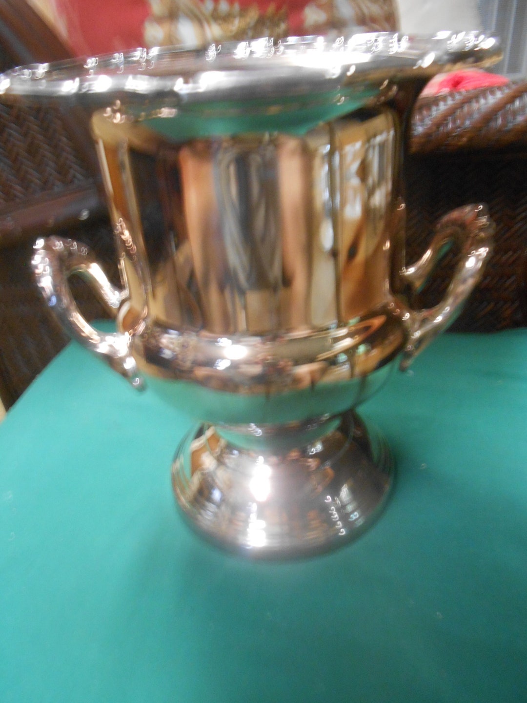 LEONARD Silverplate Wine Cooler Bucket Etsy
