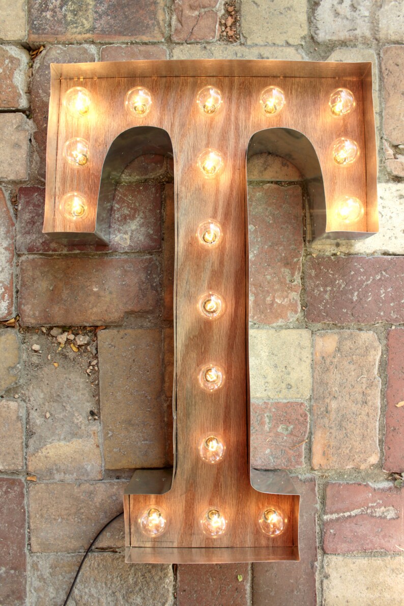 48 Large Marqee letter lights 4ft Lightup Letter Sign Etsy