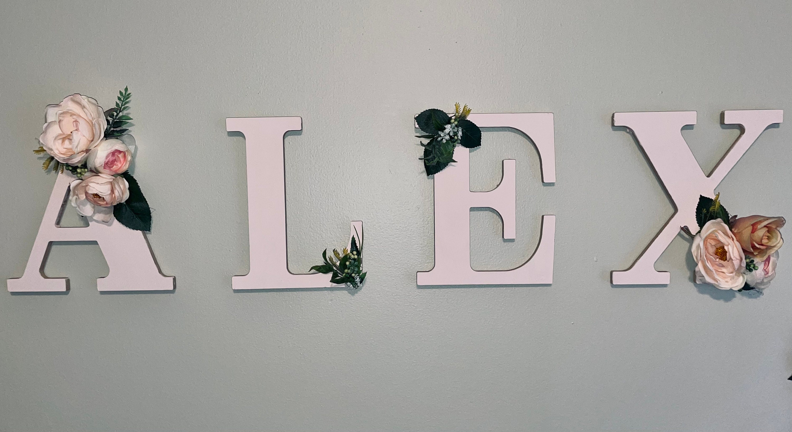 Custom Wall Letters Etsy
