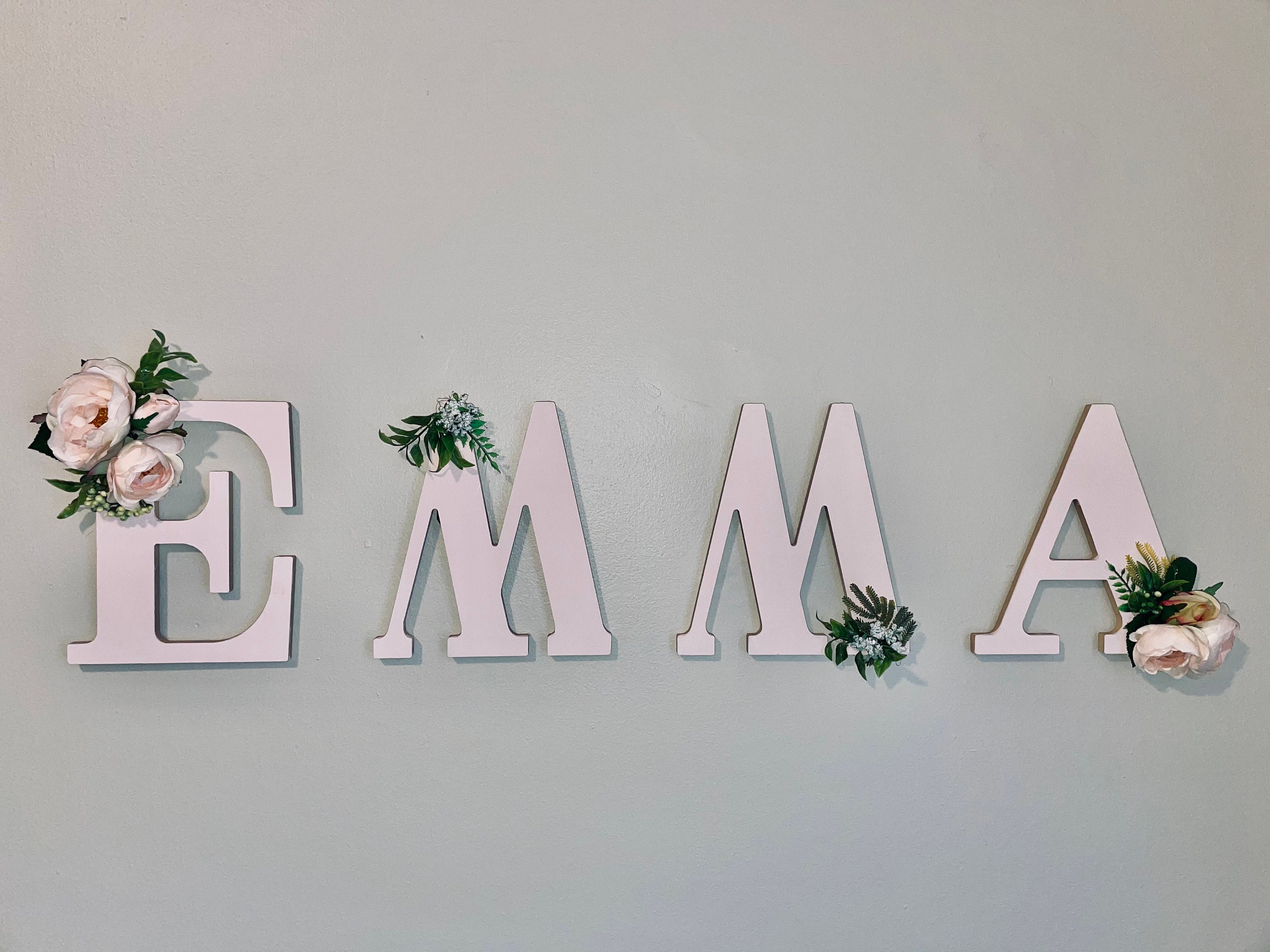 Custom Wall Letters Etsy