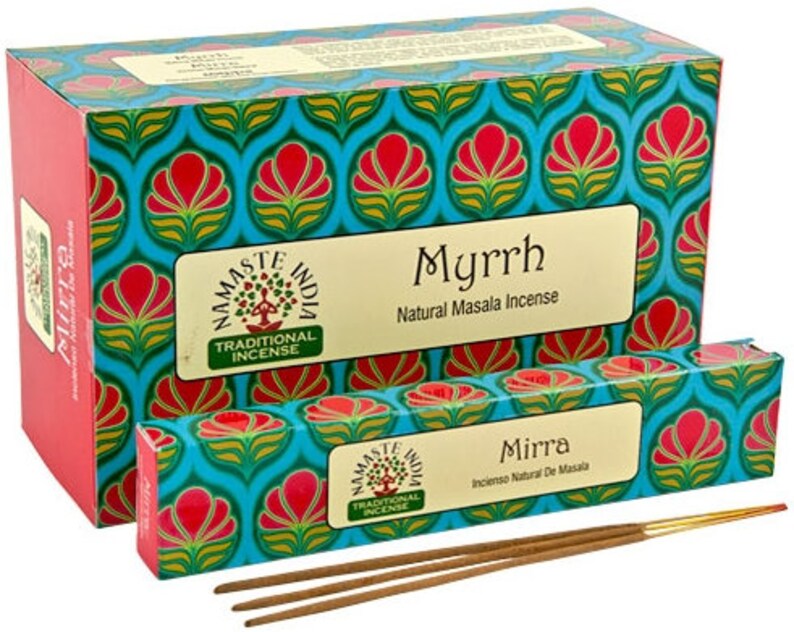 Namaste India Traditional Masala Incense Nontoxic Hand Rol Etsy