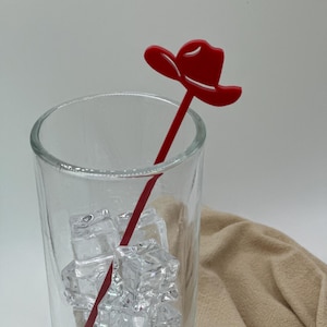 Cowboy hat stir sticks | Custom drink stirrers | Swizzle sticks | Personalized cocktail stirrers | Custom stir sticks