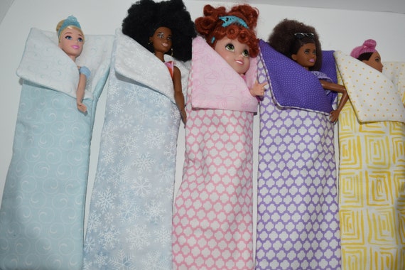 barbie doll sleeping bag