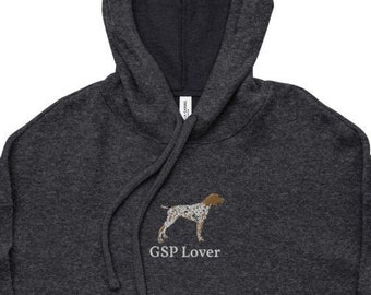 GSP Lover Hoodie, German Shorthair, GSP Hoodie GSP, gsp Mom, Gsp Gifts, Hunting Gear, Pointing Dog, Hunting Wear,