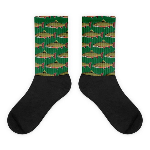 Fish Socks, Fishing Socks, Fishing Gifts for Men, Guy Christmas Gift, Fisherman  Gift Cool Socks, Presents for Dad, Hiking Socks 