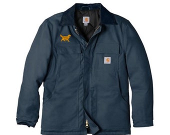 moss green carhartt jacket