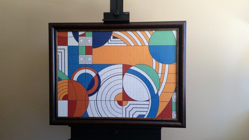 Frank Lloyd Wright Hoffman House Rug Design Puzzle