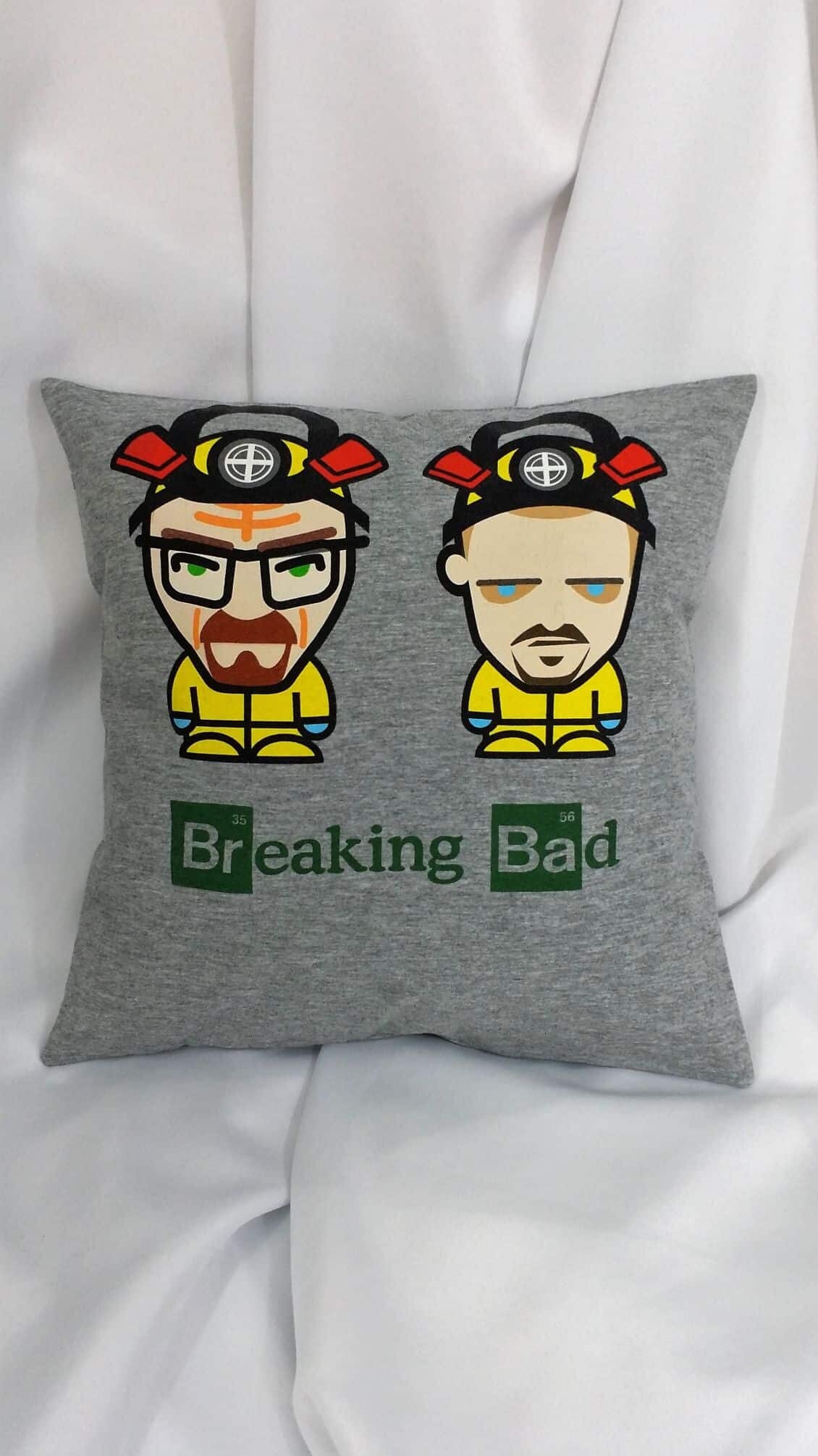 Breaking Bad Walter White Heisenberg Foto Impresión Negro 16" Funda De Almohada Cojín Breaking Bad Walter White Heisenberg Foto Impresión Negro 16" Funda De Almohada Cojín