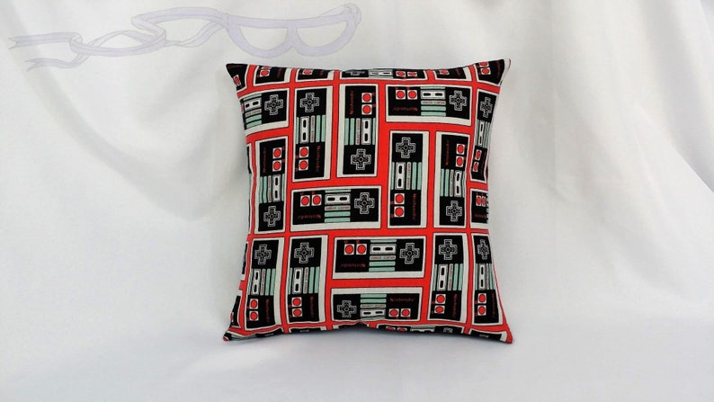 Nintendo Entertainment System Controller Fabric Made Into A Etsy
