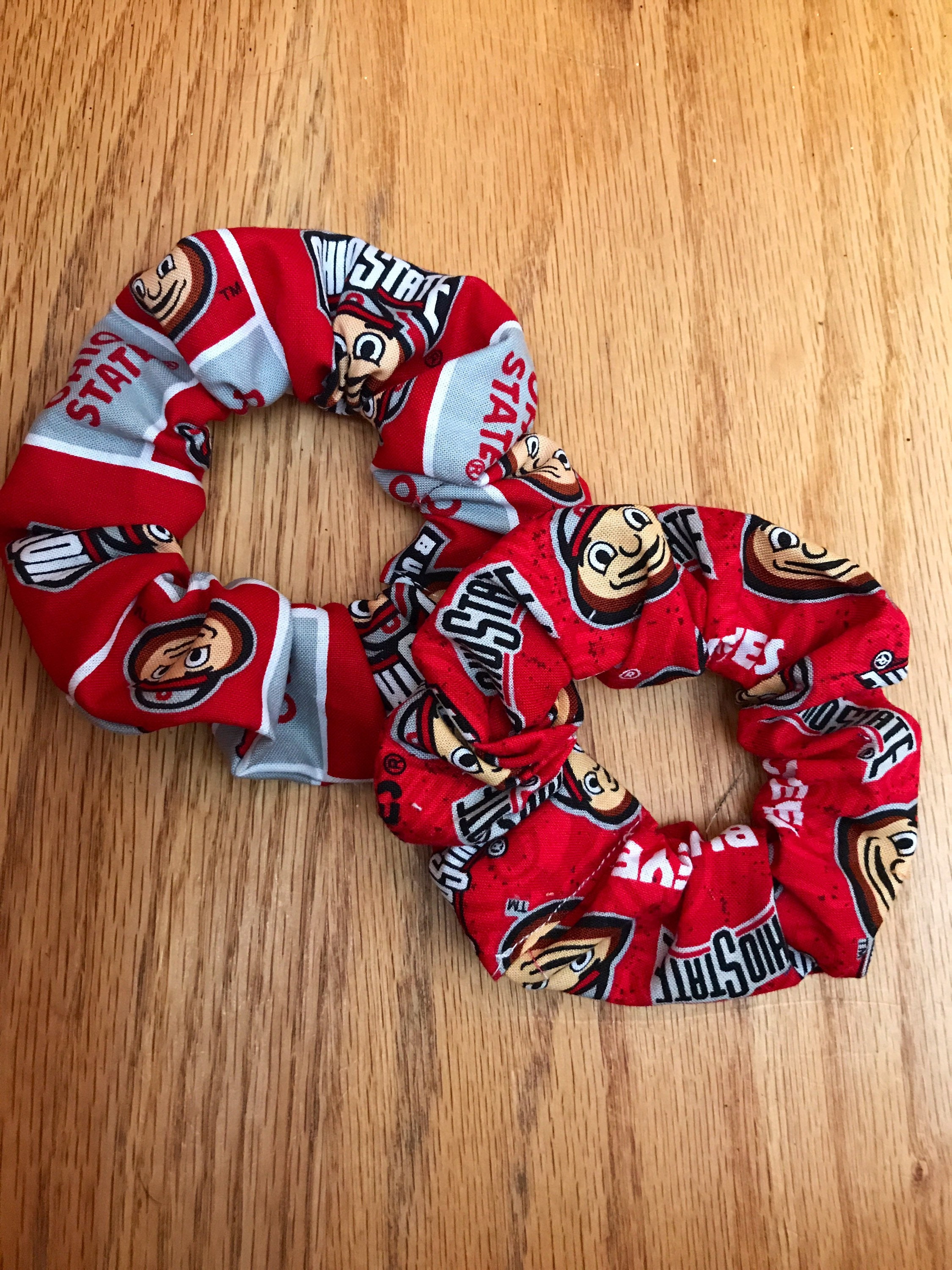 Ohio State scrunchies, Ohio State Buckeyes Scrunchies, Ohio State hai…