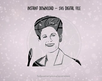 SVG Digital File - Alice from the Brady Bunch