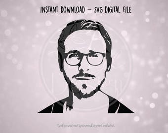 SVG Digital File - Ryan Gosling