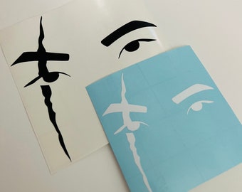 BTS Daechwita Agust D Face Decal: Vehicle Laptop Sticker