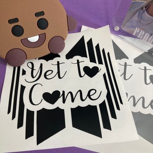 Free Shipping* BTS Inspired Decal for cars, windows, laptops, and more!