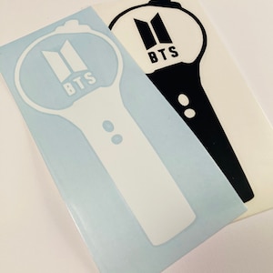 Free Shipping- BTS Army Lightstick Decal for cars/vehicles, laptops, windows and more!