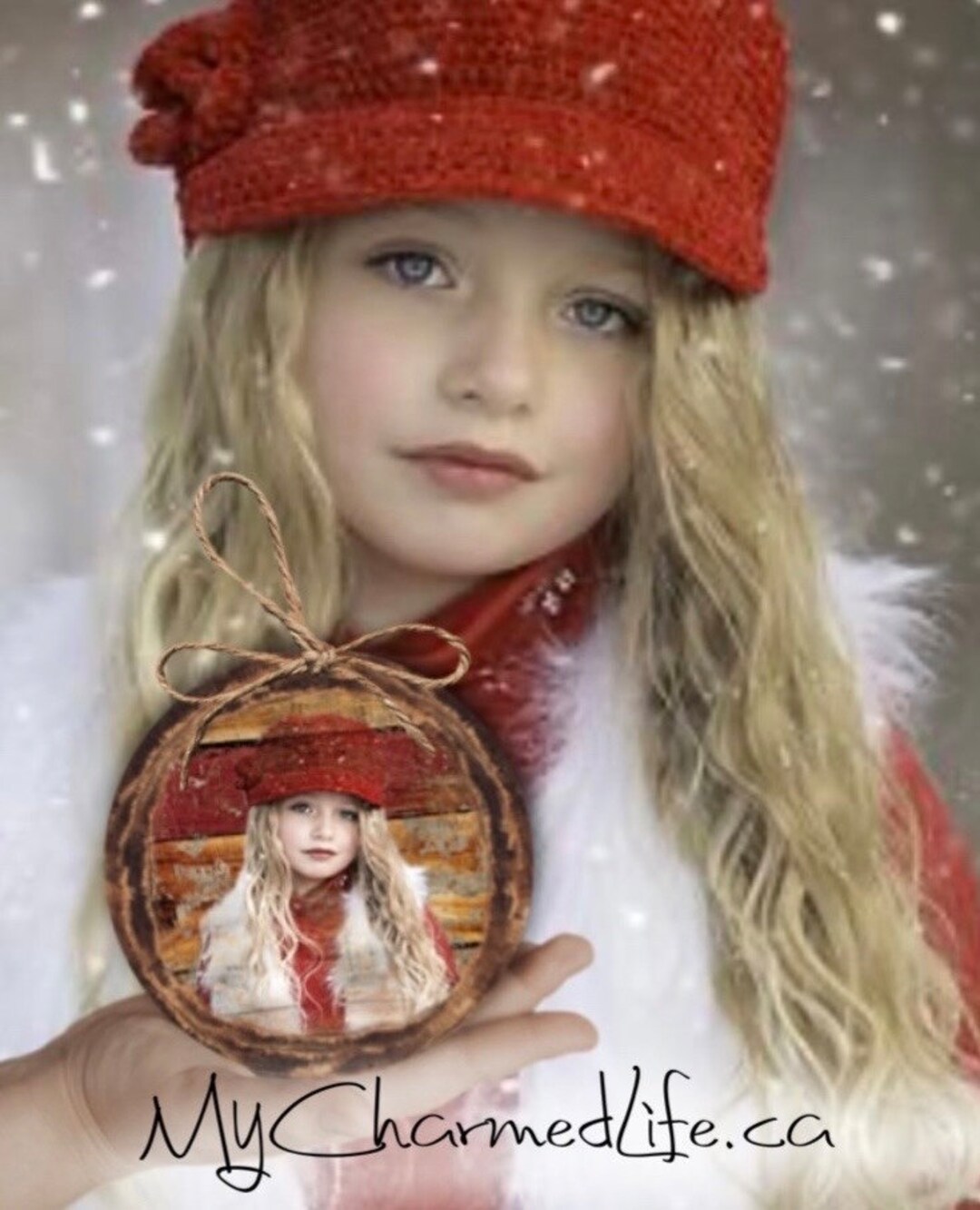 Photo Ornament Wood Christmas Ornament 2023 Photo Gift Etsy Canada