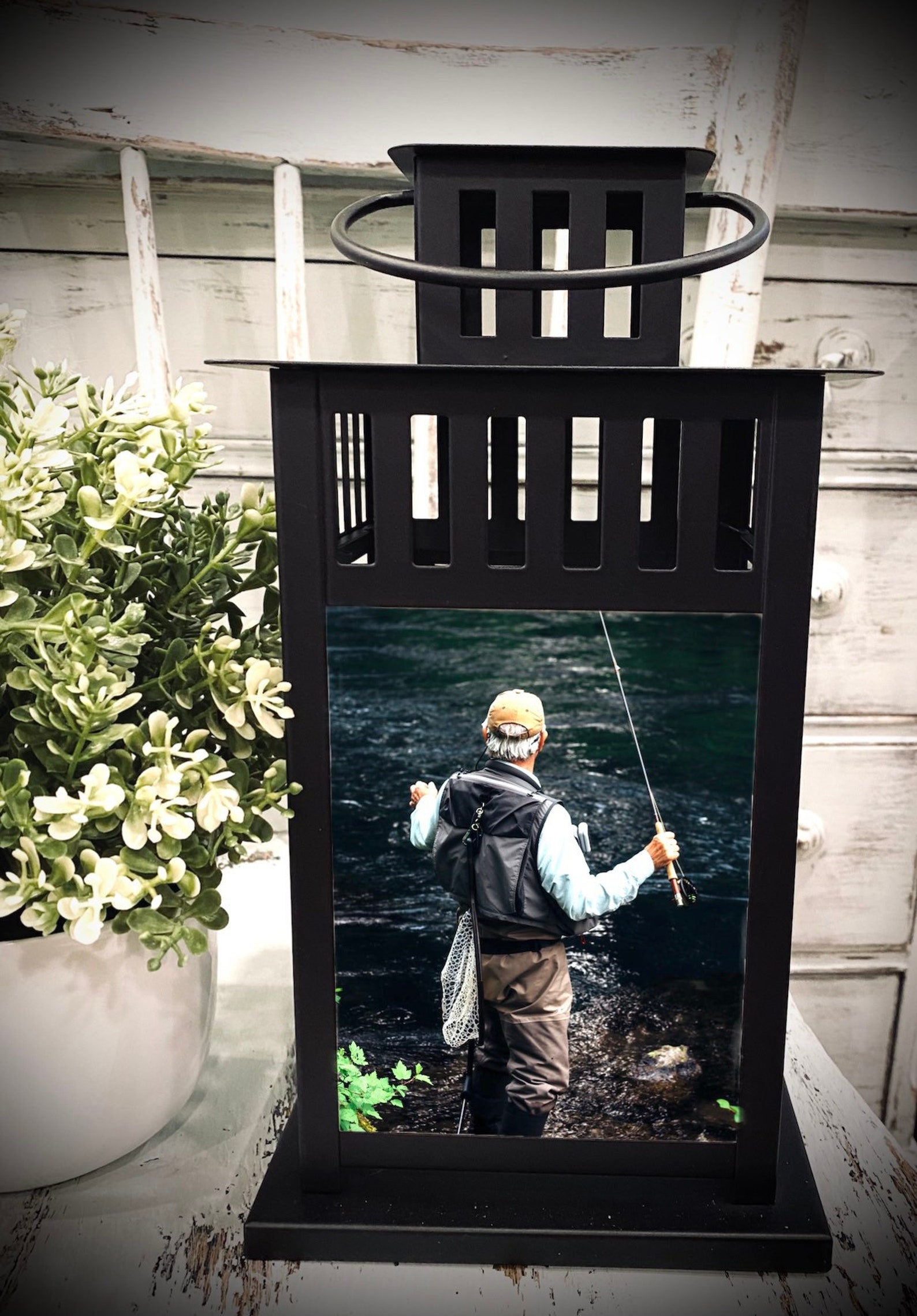 Memorial Gift Fishing Memorial Photo Fisherman Gone Fishing Etsy Memorial Gift Fishing Memorial Photo Fisherman Gone Fishing Etsy