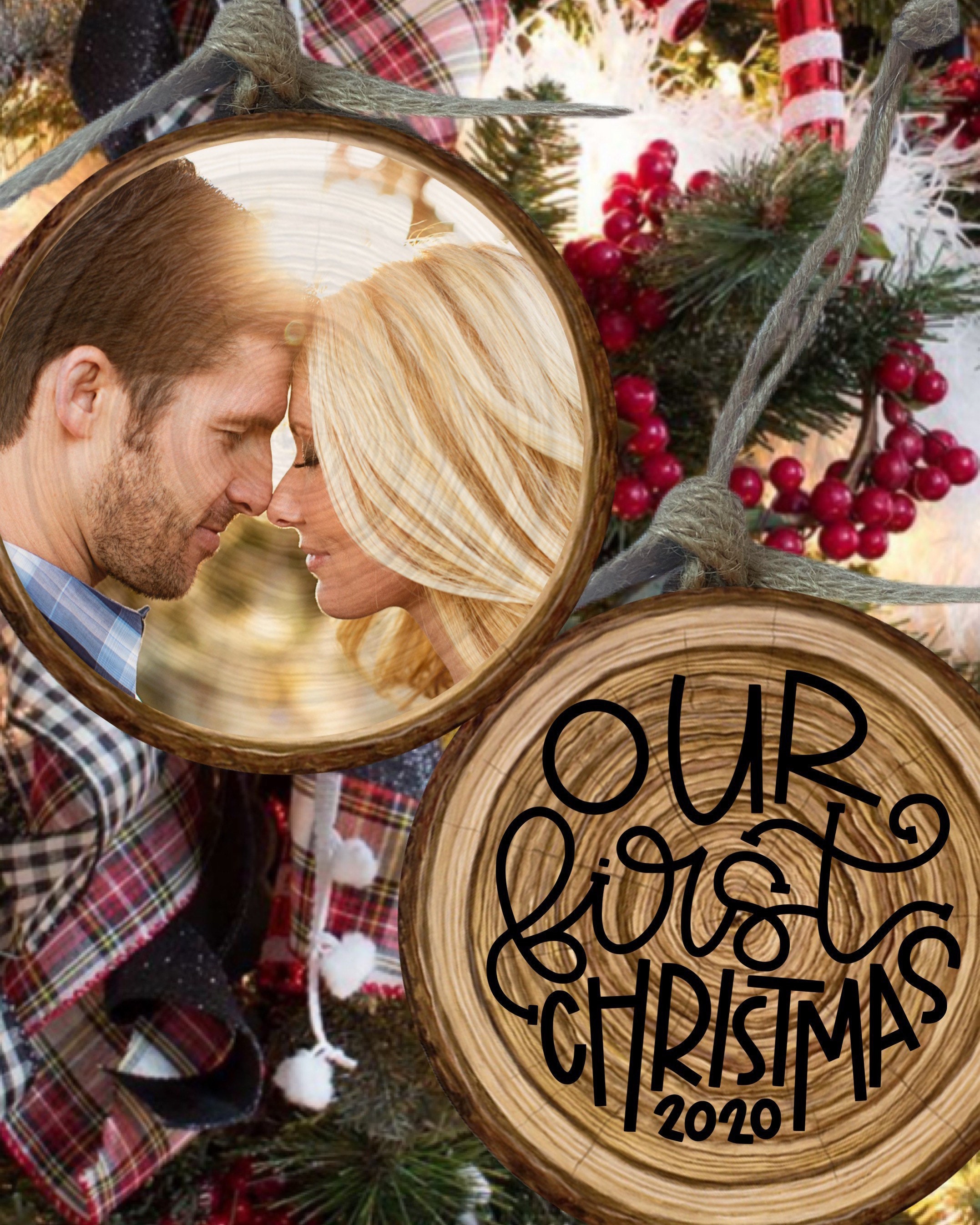 boyfriend and girlfriend first christmas ornament