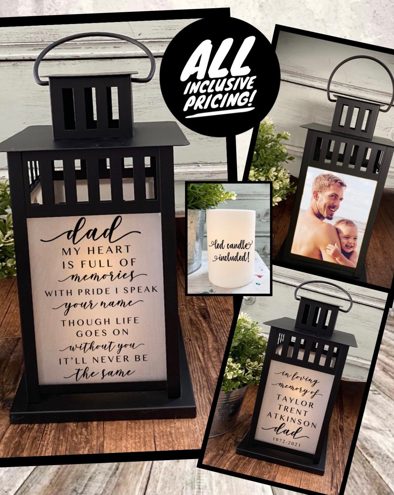 Memorial Gift for Loss of Dad Mom Brother Sister Grandma Etsy