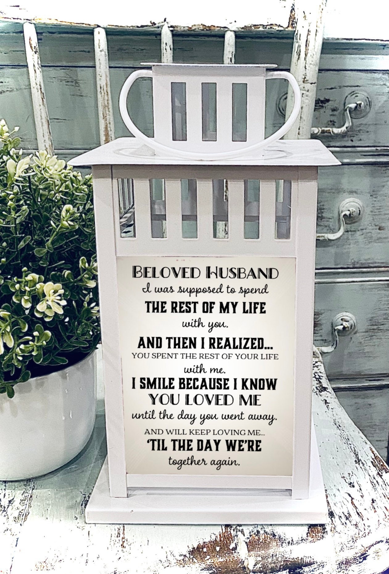 Memorial Gift Photo Gift Loss of Husband Loss of Wife Photo Etsy