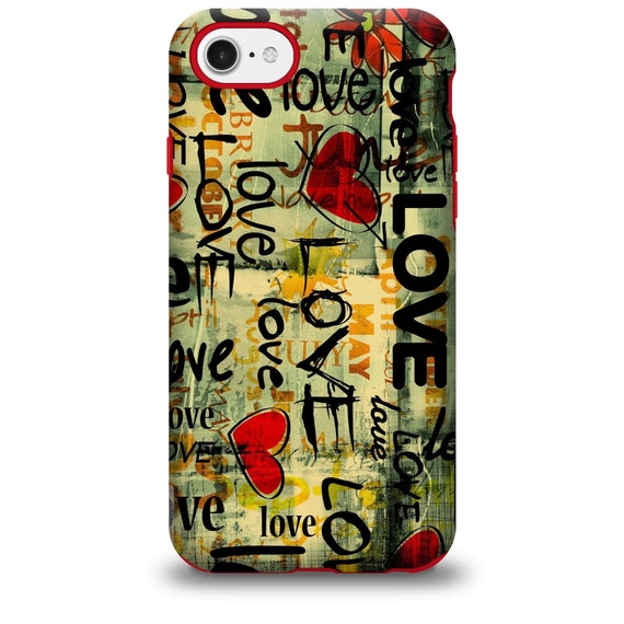 Love Collage Iphone Case Compatible With Iphone 6 Iphone 6s Etsy