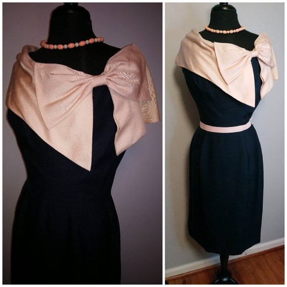 1950's 50s early 1960's 60s VOLUP Navy Inky Blue R