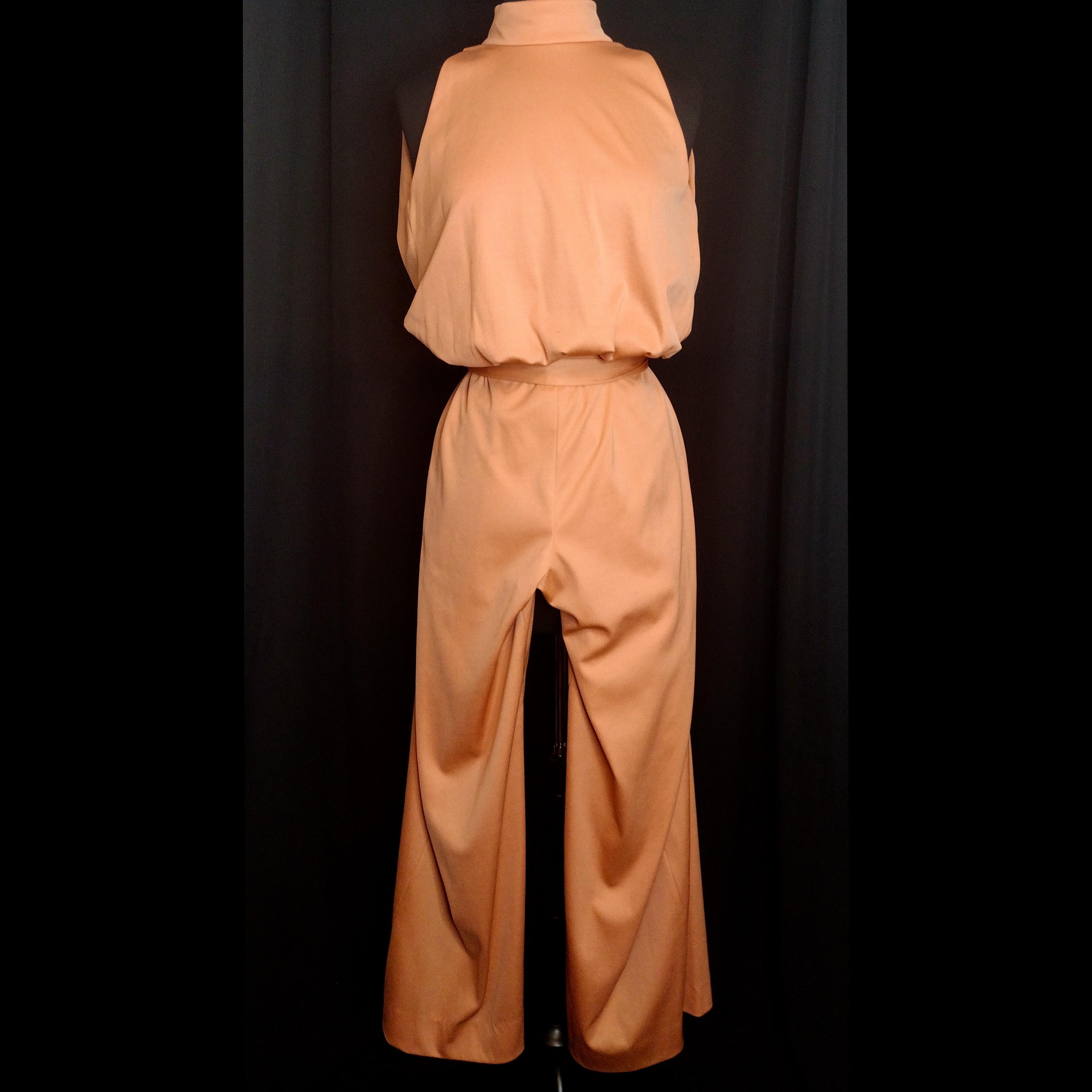 70s Orange Jumpsuit