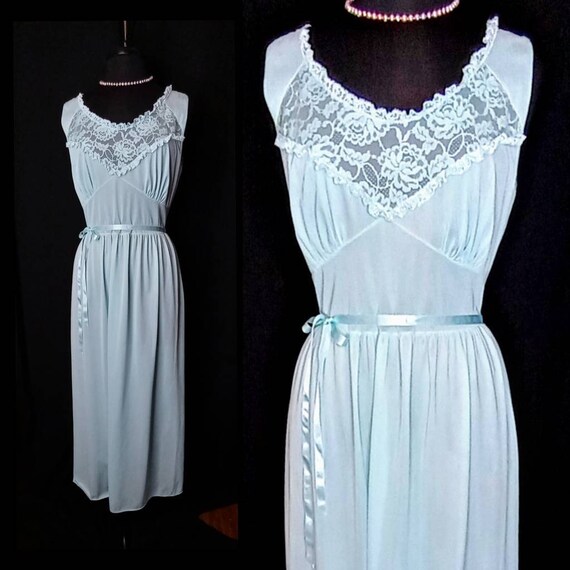 VOLUP 1950's 50s / 1960's 60s AIYANA NIGHTGOWN / … - image 2