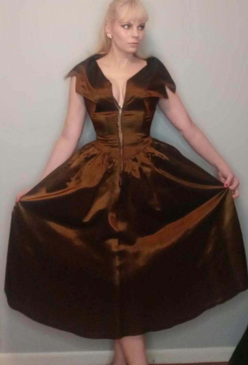 Christmas 1940s Dresses