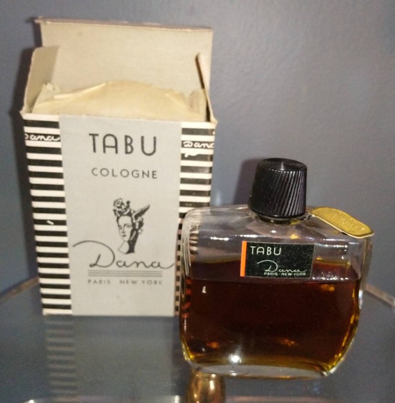 Sealed NIB Vintage 1930's 30s TABU DANA Vintage TABU by DANA Perfume Bottle