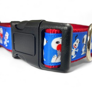 Beagle Blue Dog Collar 1 Width image 3