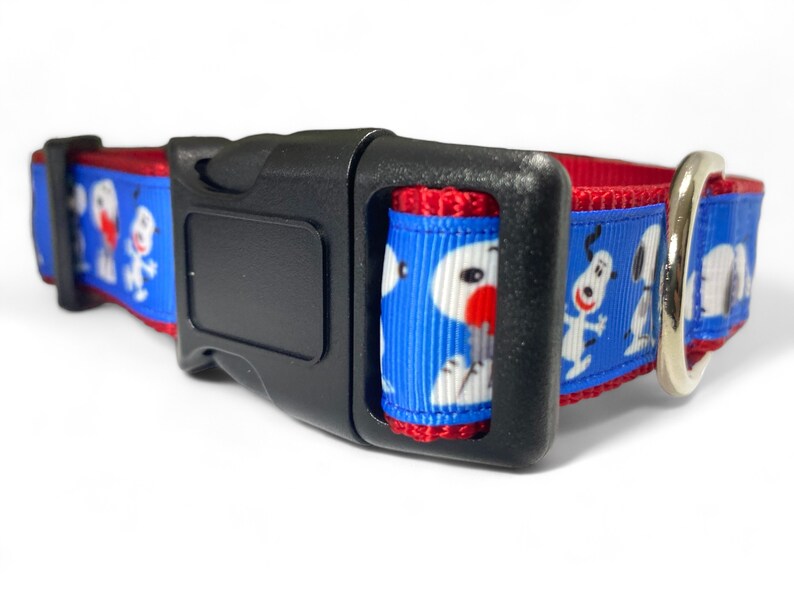 Beagle Blue Dog Collar 1 Width image 3