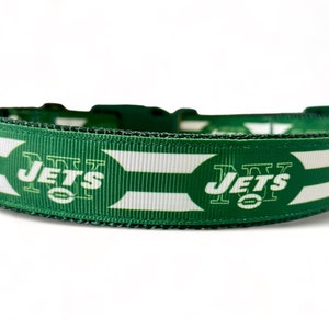 NY Jets - Sports Team - Football - Green - Dog Collar - 1" Wide