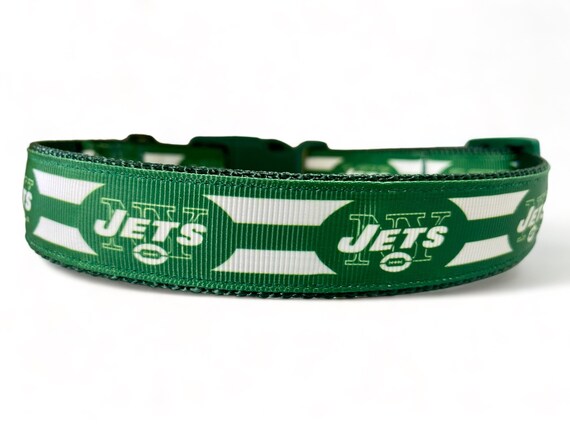 NY Jets Sports Team Football Green Dog Collar 1