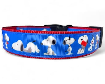 Beagle - Blue - Dog Collar - 1" Width