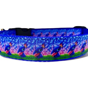 Collar de perro con mariposa de 1" o 3/4" de ancho