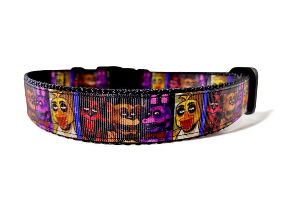 Five Nights At Freddy s FNAF Video Game Dog Collar 1 Wide