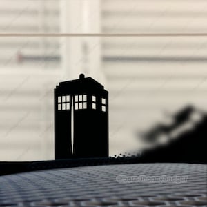 Police box Easter Egg decal fit for Jeep easter eggs
