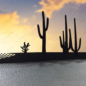 Saguaro Cactus easter egg decals Arizona Cacti stickers fit for jeep easter eggs