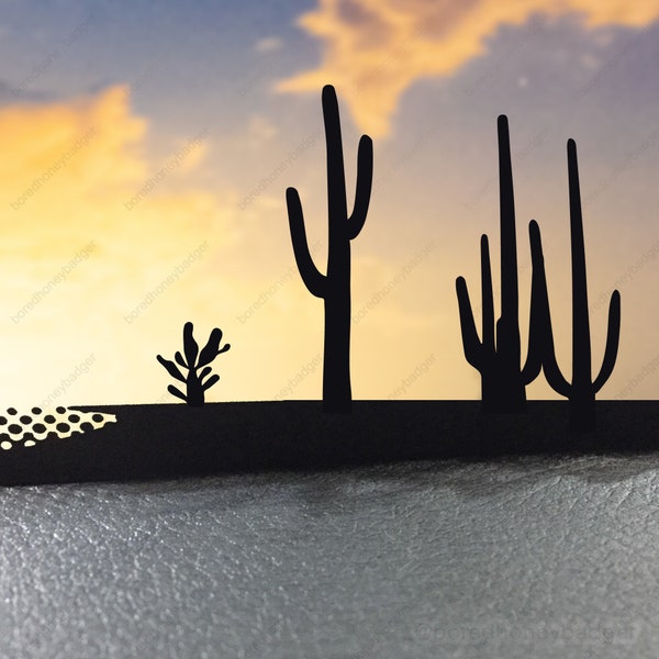 Saguaro Cactus easter egg decals Arizona Cacti stickers fit for jeep easter eggs