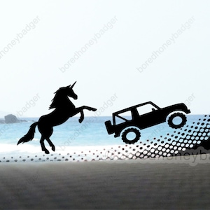 Unicorn Easter Egg decals Unicorn stickers fit for Jeep easter eggs