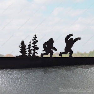 Bigfoot Sasquatch Easter Eggs Decals Big foot yeti sticker fit for jeep easter eggs image 4