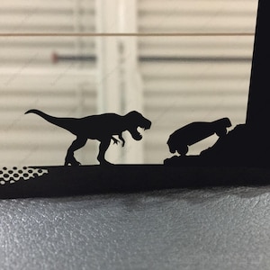 Calcomanía de silueta de coche para rav4 huevo de Pascua Calcomanía de parabrisas