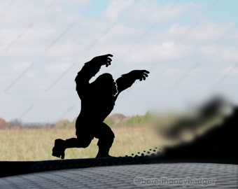 Bigfoot Sasquatch easter egg Decals Big foot yeti sticker for Jeep easter eggs