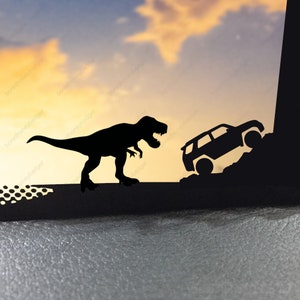 Car Silhouette 4Runner Silhouette decal SUV Easter egg Decal Windshield Sticker