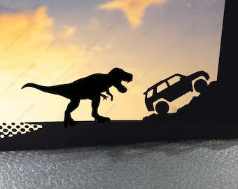 Car Silhouette 4Runner Silhouette decal SUV Easter egg Decal Windshield Sticker
